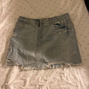 Denim skirt
